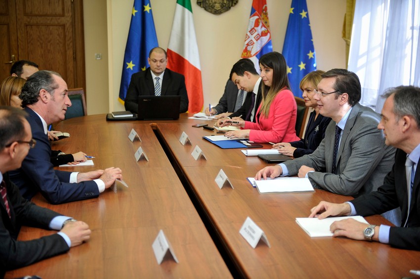 Vučić i Luka Zajo na dašanjem sastanku u Beogradu