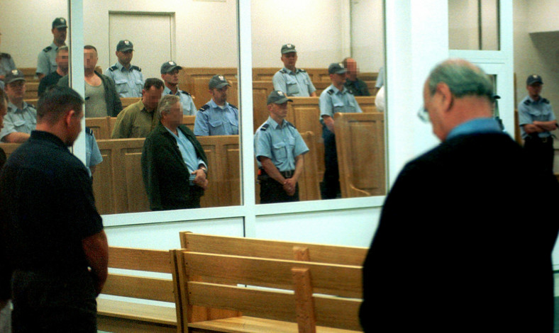 Warszawa, maj 2003 r. Sąd ogłasza wyrok w sprawie przywódców gangu pruszkowskiego