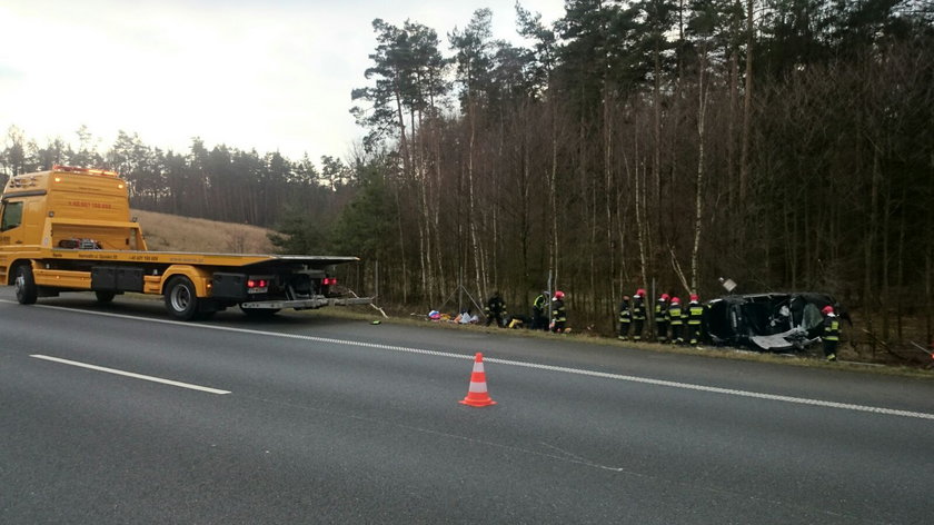 Groźny wypadek na A4