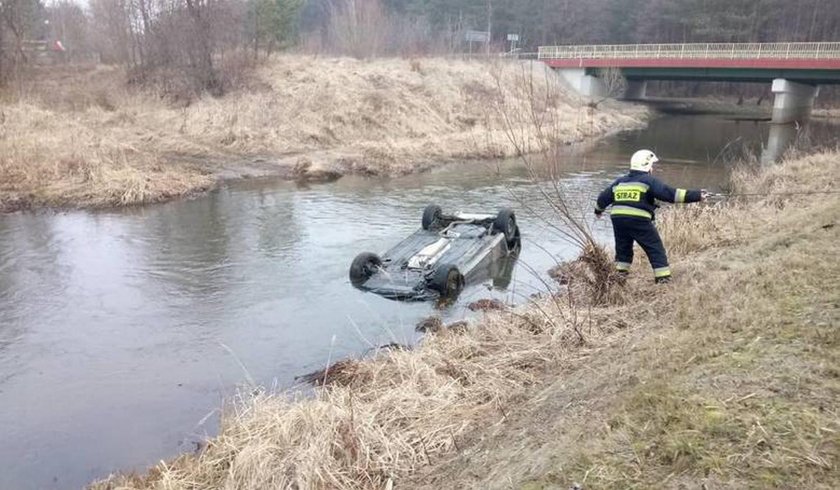 Tragiczna śmierć sportowca. Jego samochód wpadł do rzeki