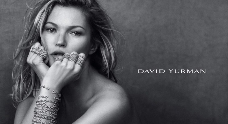 Kate Moss for David Yurman Fall/Winter 2015 campaign