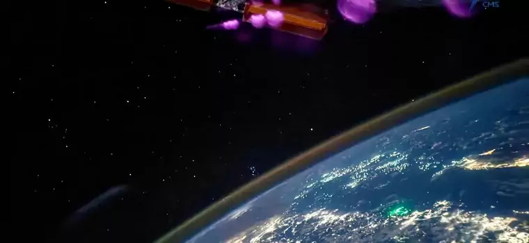 Tajkonauci z misji Shenzhou 14 uchwycili Ziemię i Księżyc z pokładu stacji kosmicznej