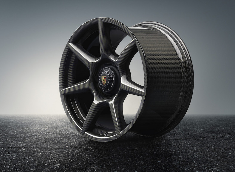 Porsche: karbonowe felgi