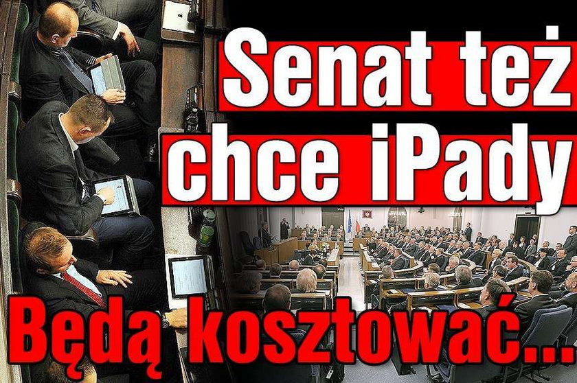 Senatorowie też chcą iPady Wydadzą na to co najmniej 360 tys. zł