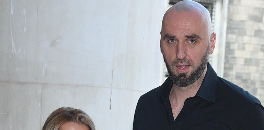 Gortat z dziewczyną na premierze "Fightera". Uciekli przed paparazzi