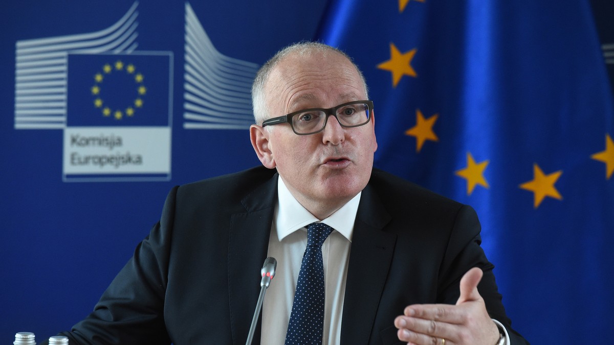 WARSZAWA FRANS TIMMERMANS KONFERENCJA (Frans Timmermans)