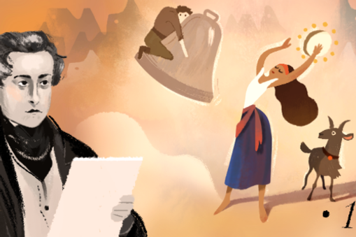 google Doodle, victor hugo