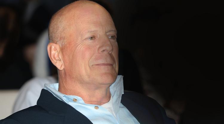 Egy öt évvel ezelőtti kép Bruce Willisről, amikor még egészséges volt Fotó: Getty Images