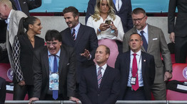 Foci Eb: így szurkolt a Wembley-ben Vilmos herceg és Boris Johnson az angol válogatottnak