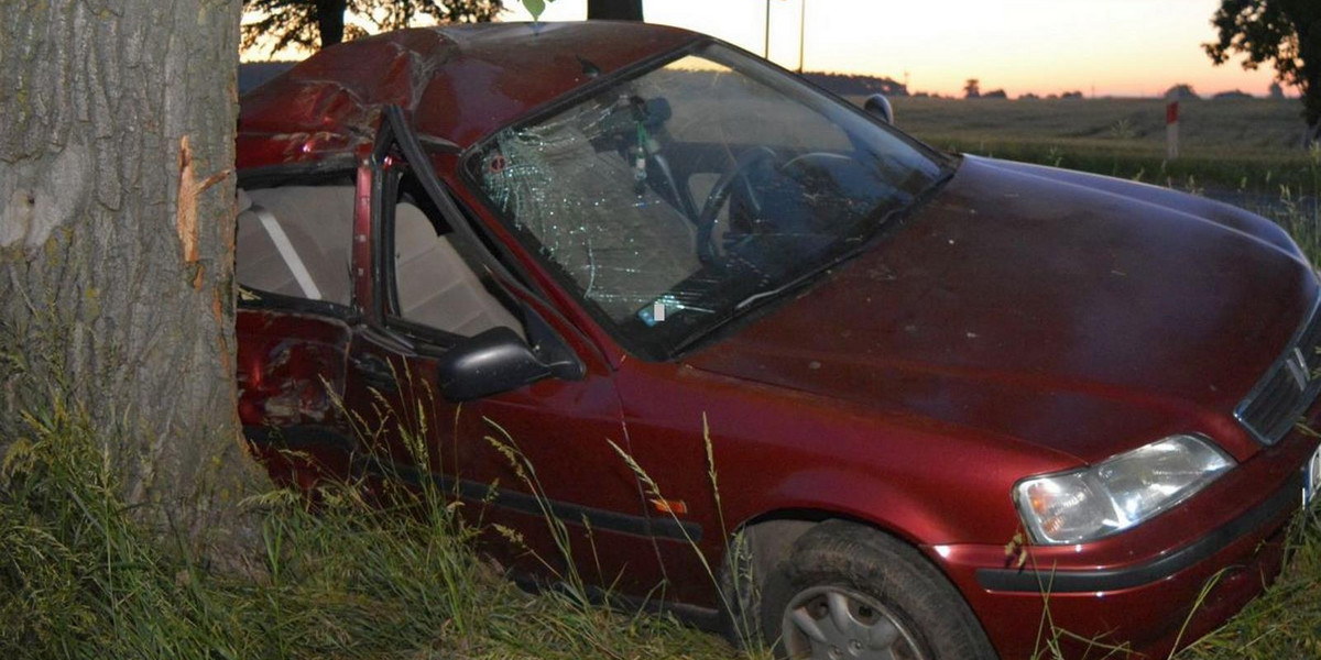 Czołówek: tragiczny wypadek. Nie żyje 19-latka, nastolatkowie ranni