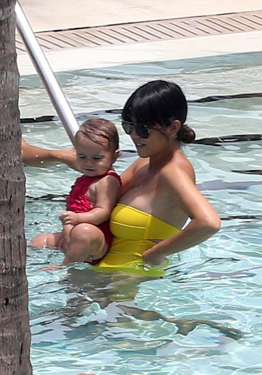 Kourtney Kardashian z córką Penelope