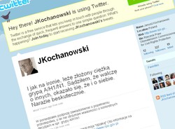 Janusz Kochanowski złapał świńską grypę