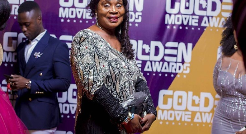 Grace Omaboe at the just ended Ghana Movie Awards Africa