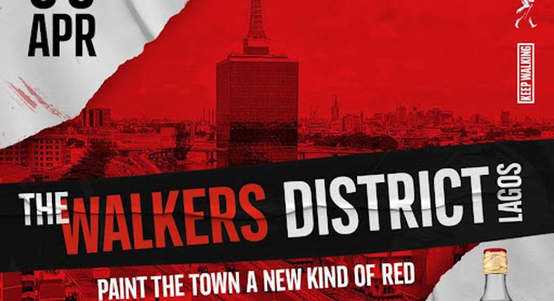 Johnnie Walker Set to Paint Lagos a Different Type of Red with Its Walkers District Party