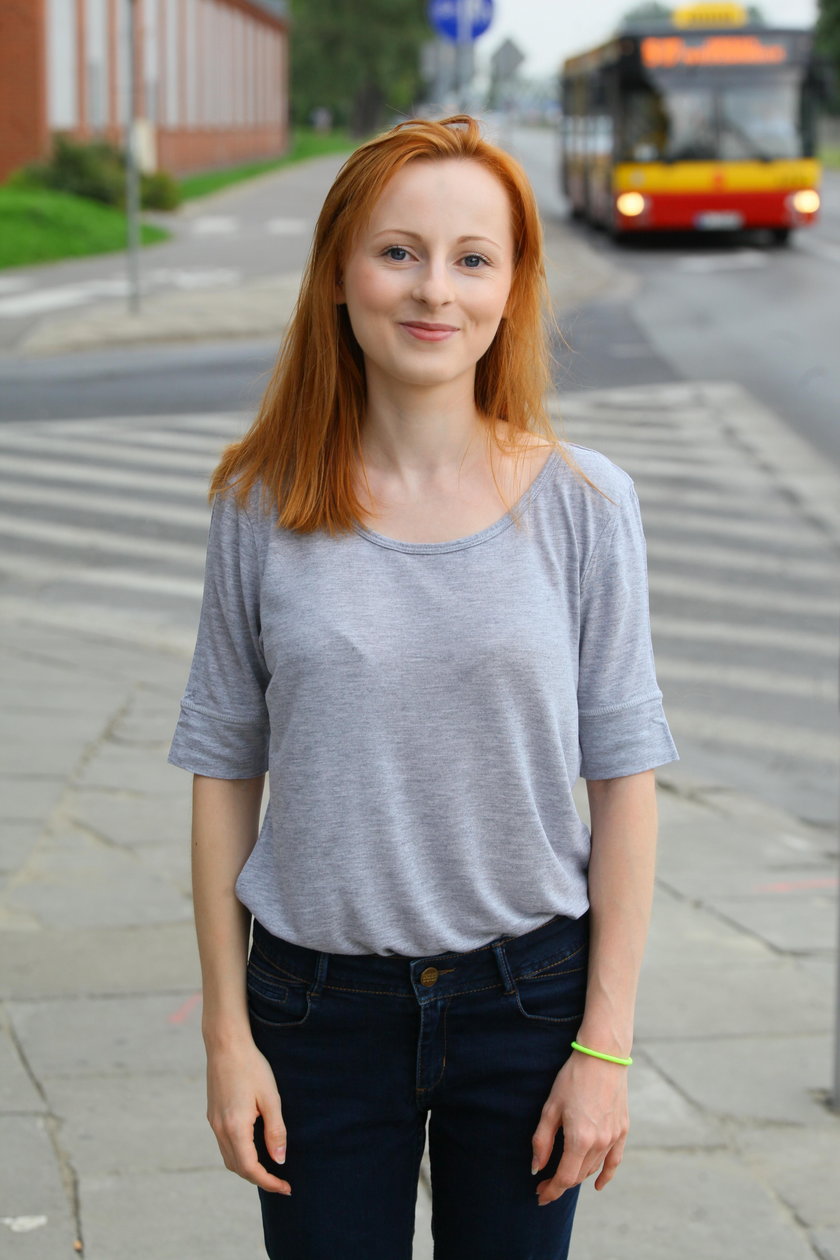 Katarzyna Zeidler (23 l.) mieszkanka Pragi Północ.