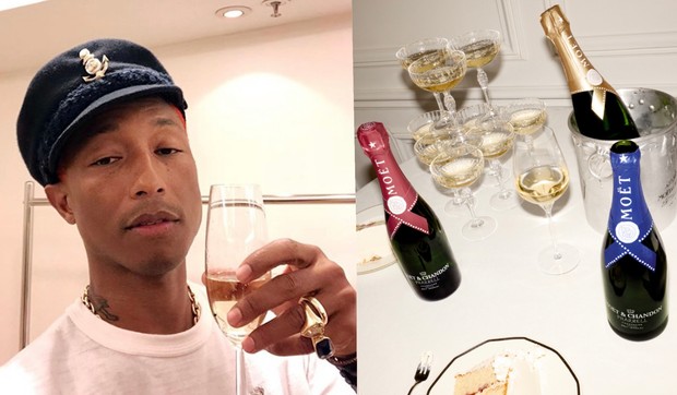 Pharrell x Moet