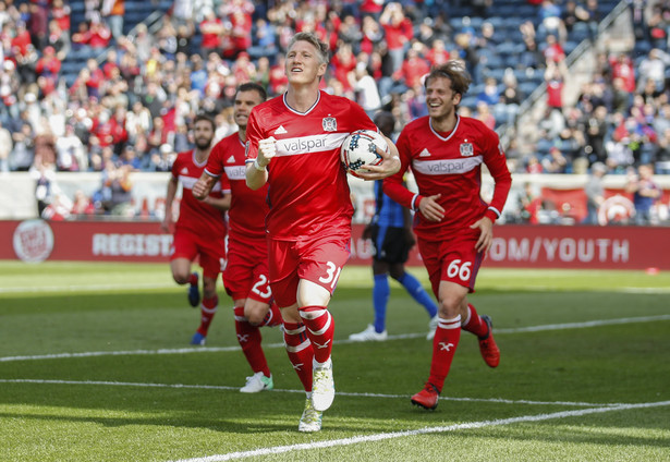 Liga MLS: Gol Schweinsteigera w debiucie w barwach Chicago Fire