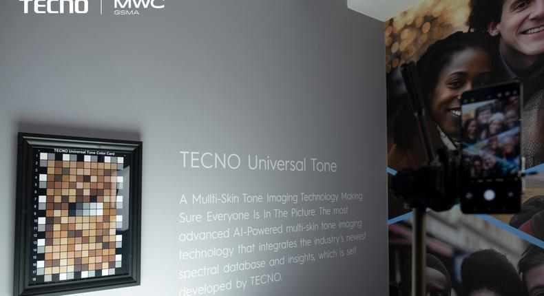 TECNO unveils multi-skin tone colour card at MWC Barcelona 2024