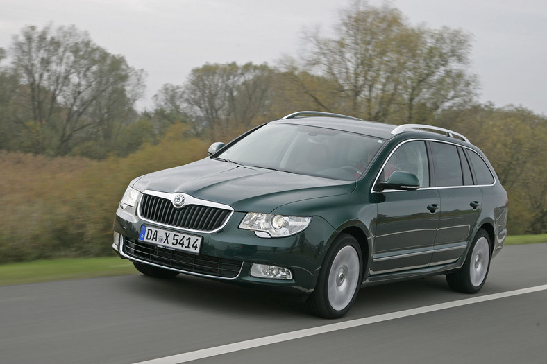 Skoda Superb II Combi - lata produkcji 2009-15, cena 40-50 tys. zł