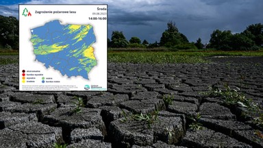 Złowroga czerwień zniknęła z map. Żywioł może jednak szybko wrócić