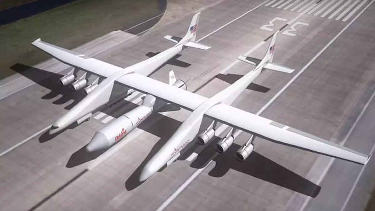 Stratolaunch - największy samolot świata poleci w 2016 roku