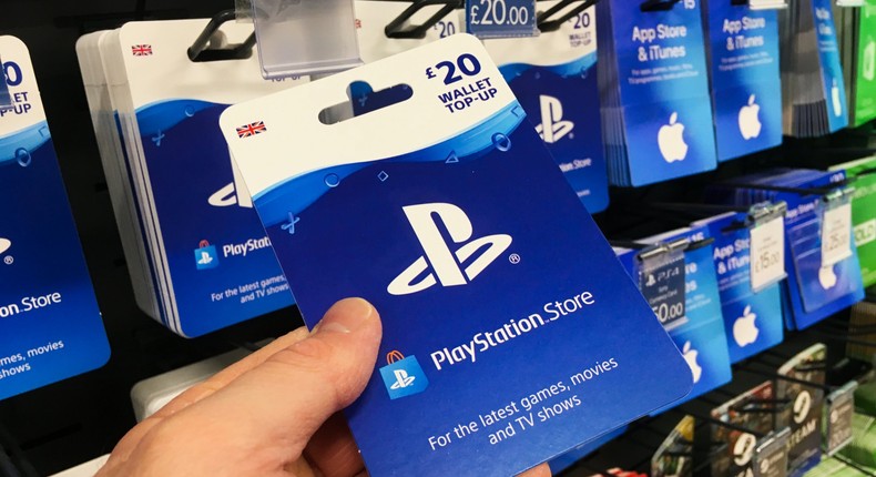 ps4 gift card