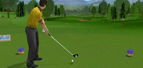 Screen z gry "Real Word Golf"