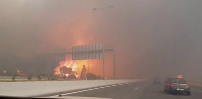 Pożary w Grecji. Żywioł zabija w pobliżu Aten