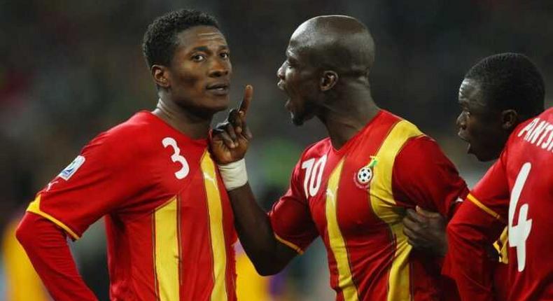 Gyan reveals what Appiah said in viral photo after 2010 World Cup penalty miss