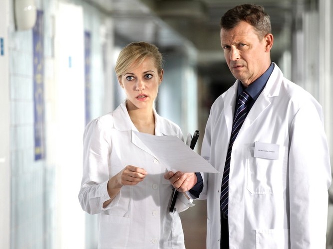 Małgorzata Buczkowska-Szlenkier i Jan Frycz