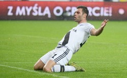 Ekstraklasa: Nikolić trafił trzy razy. Udany debiut Czerczesowa. Legia - Cracovia 3:1