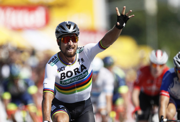 Peter Sagan wygrał etap i został liderem Tour de France