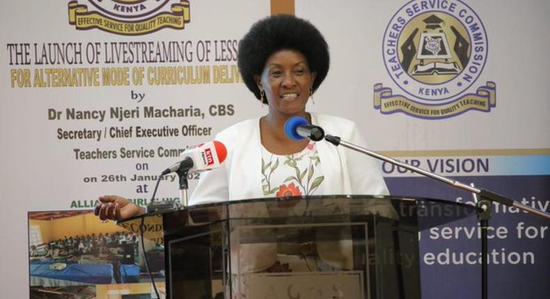 Nancy Macharia CEO Teachers Service Commission