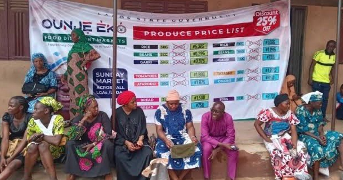 Over 80k people benefitted from Lagos discounted food market in Surulere - Vimarsana News