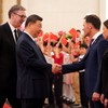 Aleksandar Vučić i Si Đinping