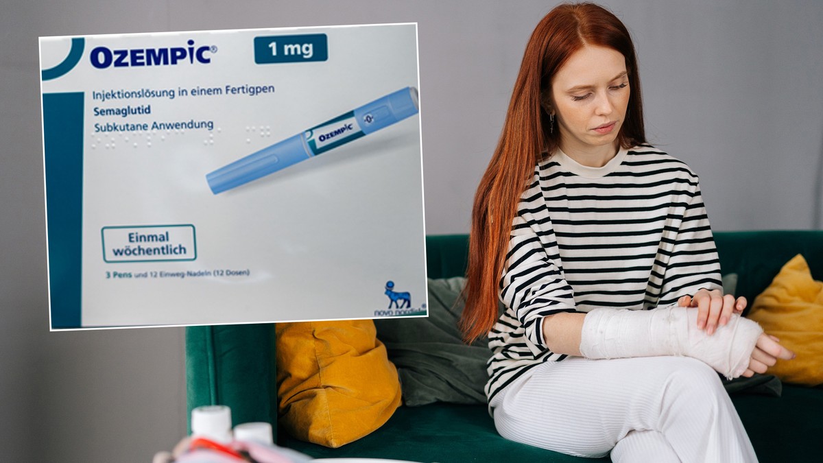Lekarze ostrzegają przed poważnymi skutkami brania Ozempicu. Kości łamliwe jak suche patyki?