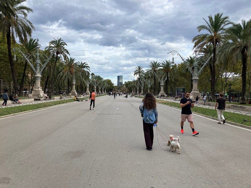 Park i šetalište iza Trijumfalne kapije
