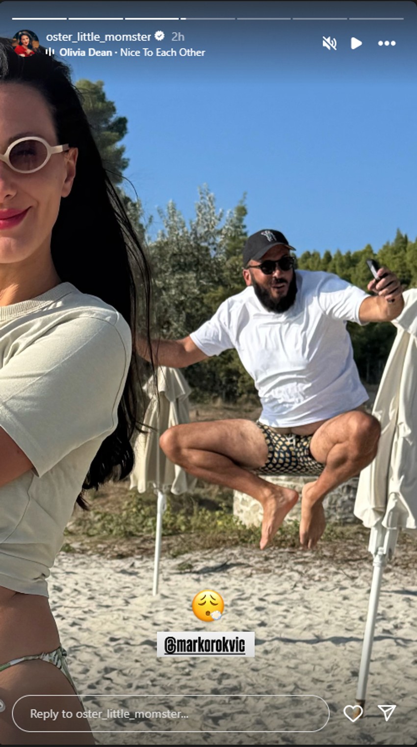 Sari Rokvić Marko upao u kadar