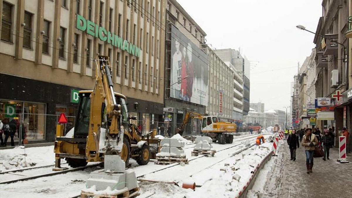 W Katowicach kończą się roboty budowlane w ścisłym centrum miasta.