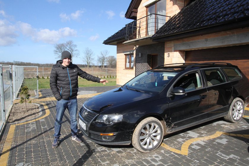 Śmierdziel zaatakował też sąsiadów Michała Pietraszkiewicza