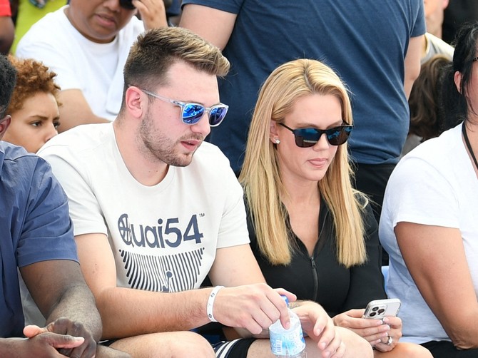 Luka Dončić i Anamarija Goltes