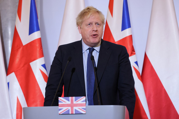 Premier Wielkiej Brytanii Boris Johnson