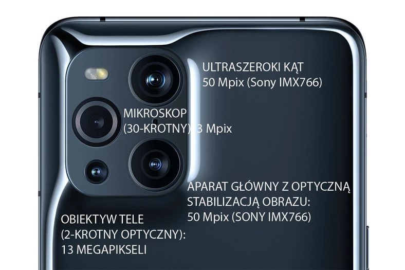 Oppo Find x3 Pro - model premium z mikroskopem, bezprzewodowym ładowaniem i wodoszczelną obudową