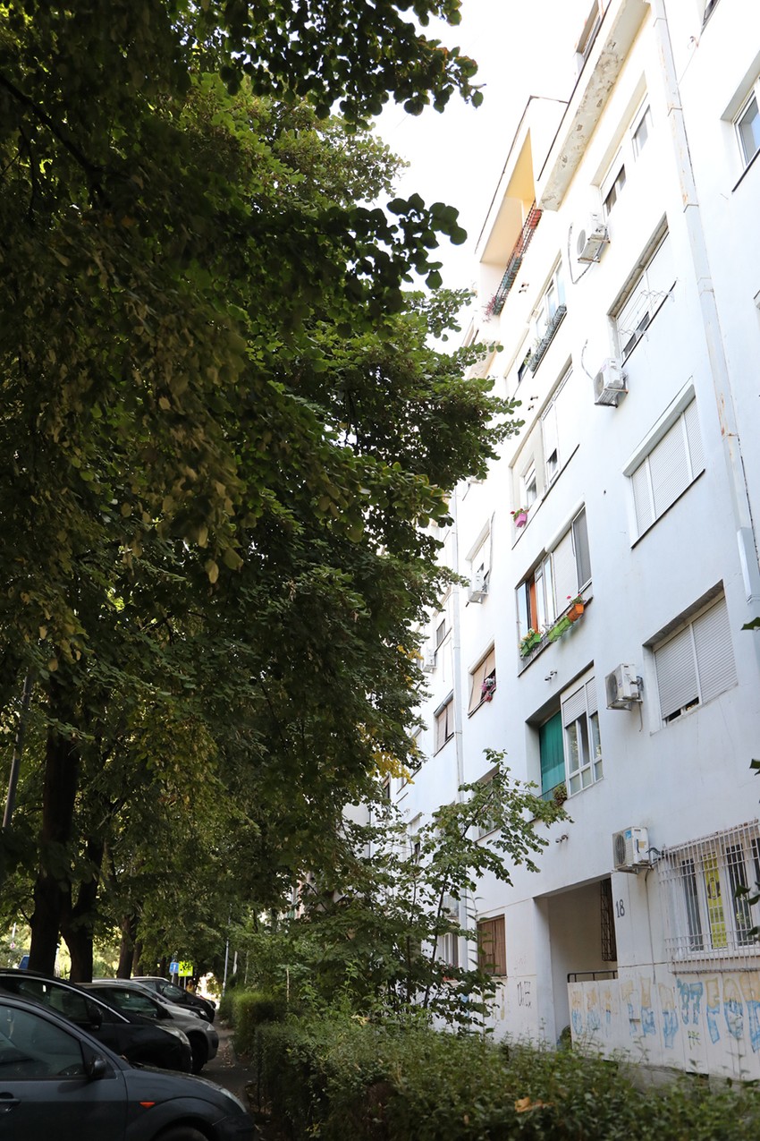 Zgrada ispred koje je došlo do nesreće