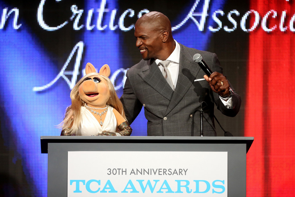 Terry Crews i Miss Piggy