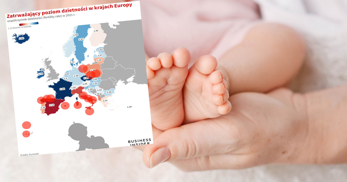 Tasas de fertilidad asesinas.  El voivodato polaco está a la cola de Europa