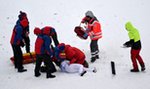 Groźny upadek na skoczni w Willingen. Zawodniczka została zniesiona na noszach! [ZDJĘCIA]