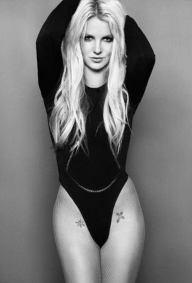 Symbolika tatuaży gwiazd: Britney Spears