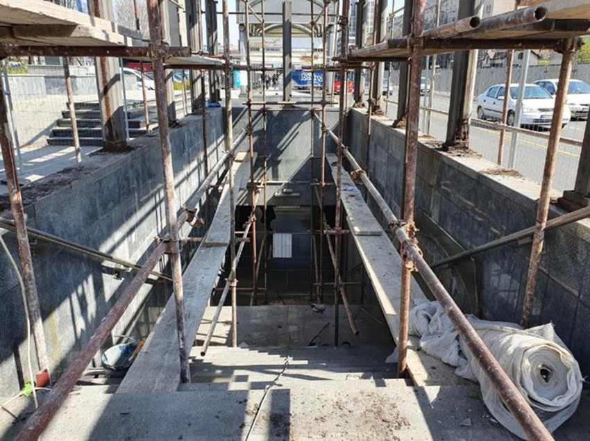 U toku je rekonstrukcija prolaza kod Beogradskog sajma