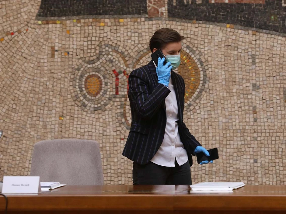 Na poslu u Nemanjinoj 11 redovna je samo premijerka Ana Brnabić